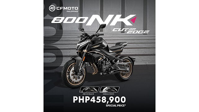 CFMoto 800NK launched in Philippines at Rs. 6.74 lakh