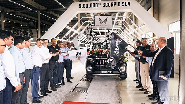 Mahindra Scorpio surpasses 9 lakh units production milestone