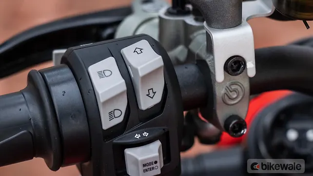 Ducati Streetfighter V2 Multifunction Switchgear