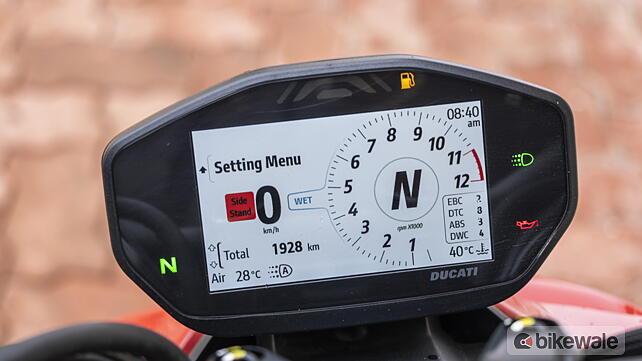 Ducati Streetfighter V2 TFT / Instrument Cluster