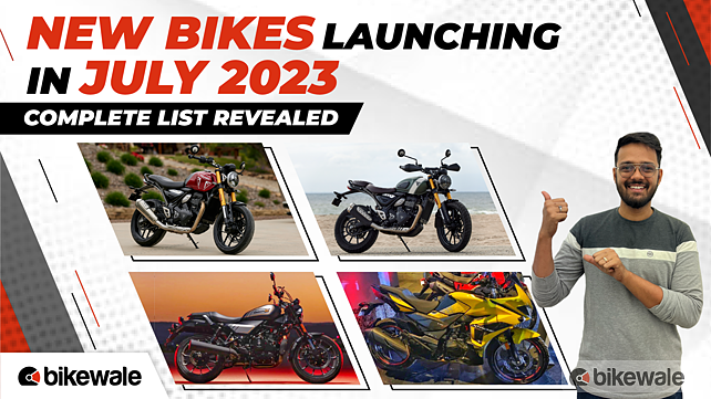 Video: Upcoming bikes launching in India in July 2023