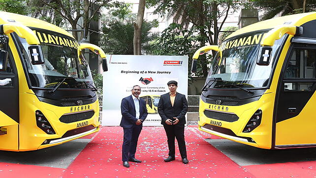 Eicher Intercity 13.5m AC sleeper buses