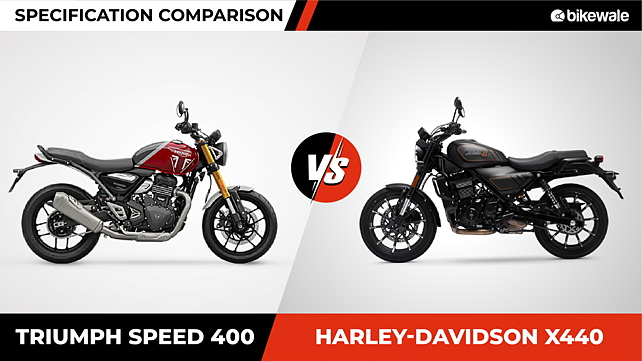 Harley-Davidson X440 Vs Triumph Speed 400: Specification Comparison ...