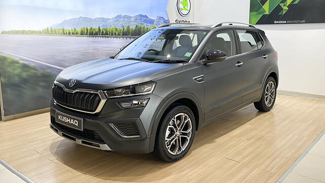 Skoda Kushaq Matte edition arrives at dealerships - CarWale