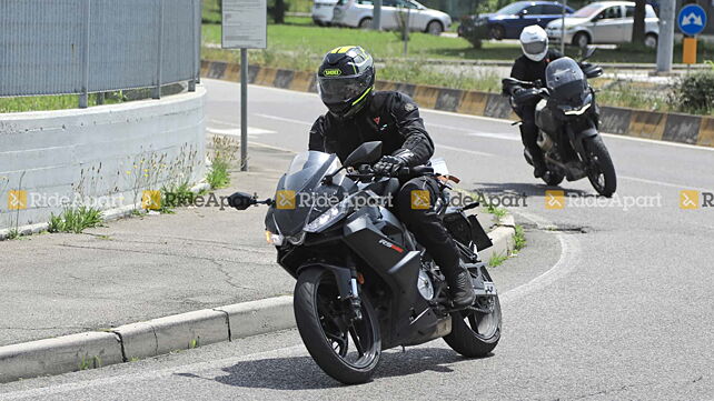 Aprilia’s KTM RC 390-rival spied again; new details revealed 