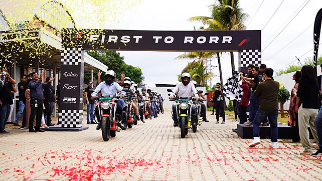 Oben Rorr electric motorcycle's deliveries commence in India