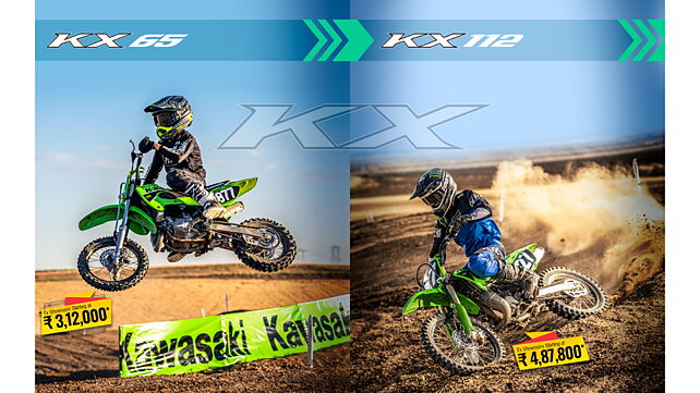 Kawasaki KX65, KX112 launched in India from Rs. 3.12 lakh onwards