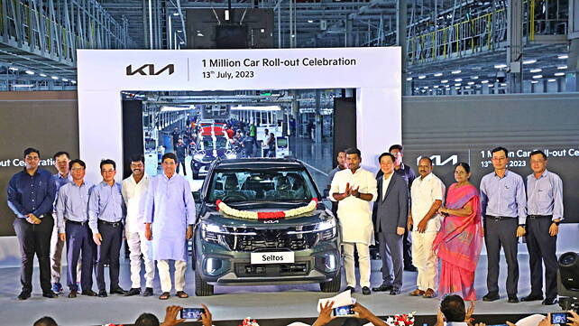 Kia India surpasses 1 million production units milestone
