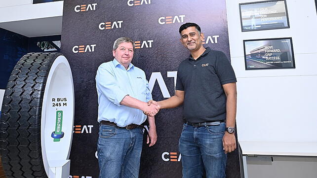 Ceat and Marangoni officials