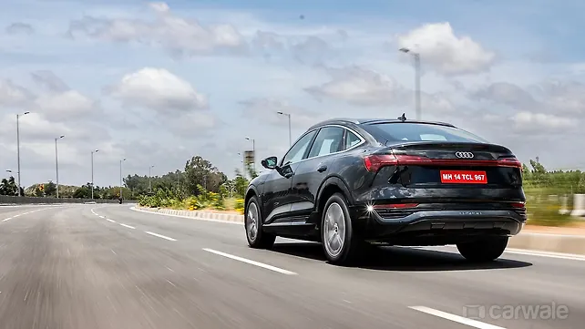 Audi Q8 e-tron Left Rear Three Quarter