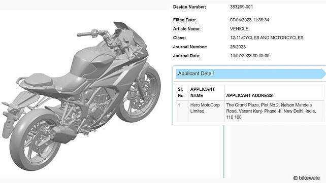 Hero Karizma XMR 210 Right Side View