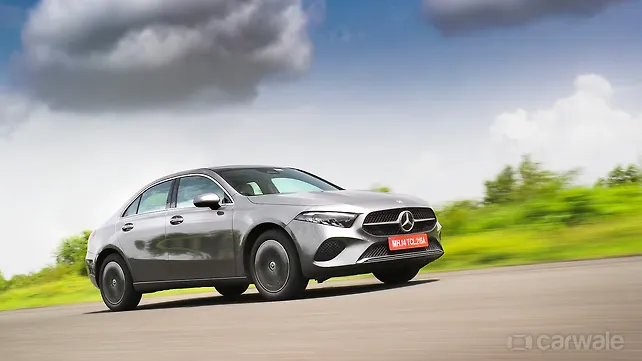 Mercedes-Benz A-Class Limousine Right Front Three Quarter Mercedes-Benz A-Class Limousine Right Front Three Quarter