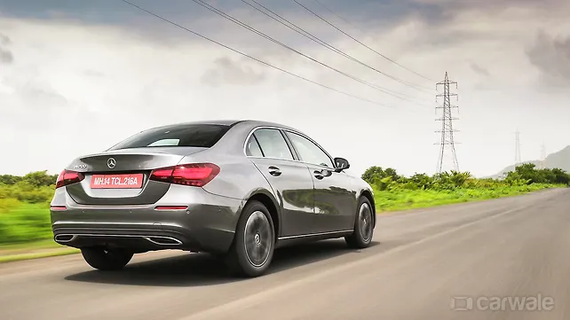 Mercedes-Benz A-Class Limousine Right Rear Three Quarter Mercedes-Benz A-Class Limousine Right Rear Three Quarter