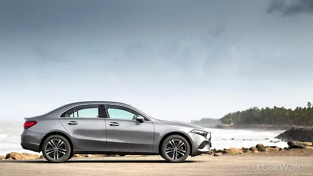 Mercedes-Benz A-Class Limousine Right Side View Mercedes-Benz A-Class Limousine Right Side View