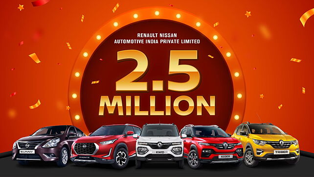 Renault-Nissan India achieves 2.5 million units production milestone