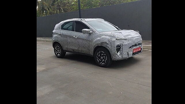 Tata Nexon facelift to be launched soon; spied again