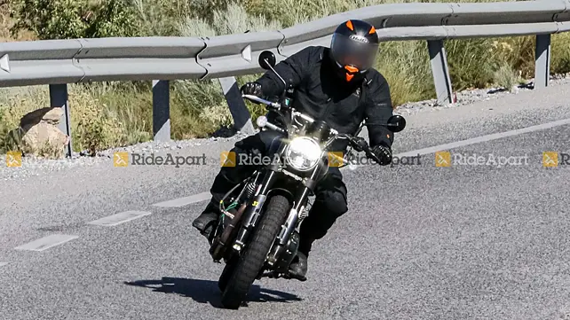 Royal Enfield Sherpa 650 scrambler new spy shots!