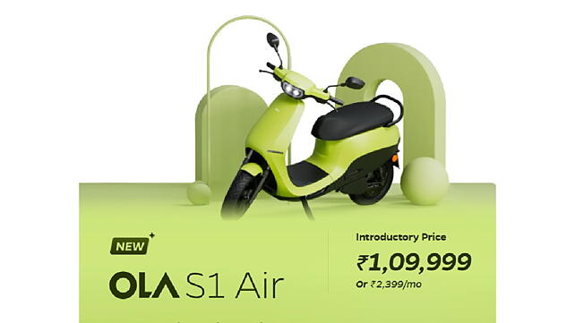 OLA S1 Air Left Front Three Quarter