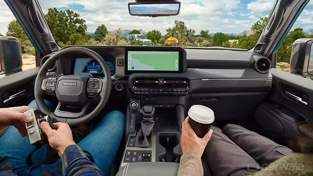 2024 Toyota Land Cruiser Prado interior images: New features at a