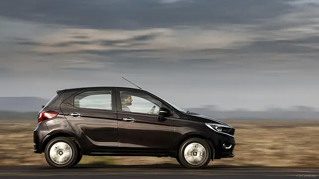 Tata Tiago Right Side View Tata Tiago Right Side View