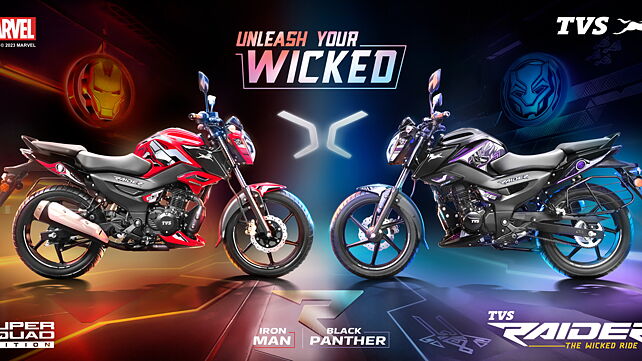 TVS Raider Super Squad Edition available in two colours in India