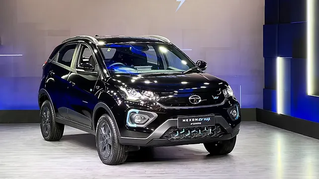 Tata Nexon EV Max Right Front Three Quarter Tata Nexon EV Max Right Front Three Quarter