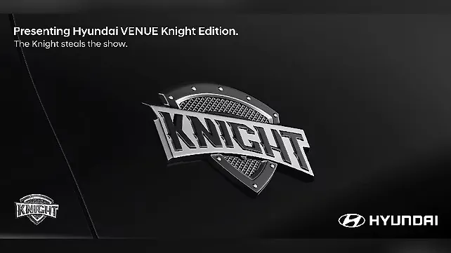 Hyundai Venue Knight Edition launched – Now in pictures - CarWale