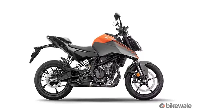 KTM 250 Duke มุมมองด้านขวา KTM 250 Duke มุมมองด้านขวา