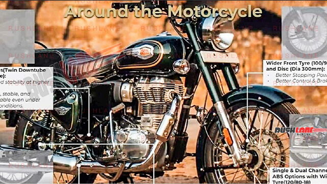 New Royal Enfield Bullet 350 brochure LEAKED ahead of the LAUNCH!