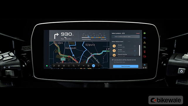 TVS X TFT Touchscreen Instrument Cluster