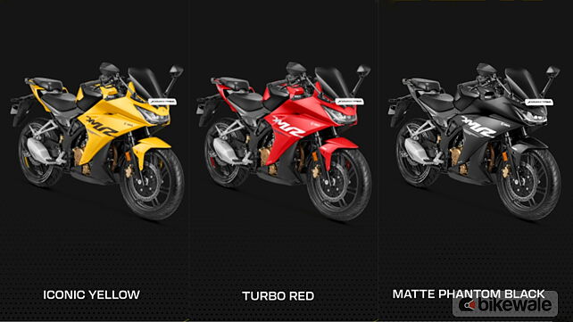 Hero Karizma XMR 210 launched with three colour options