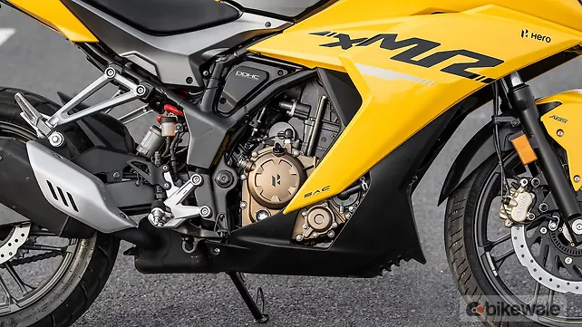Hero Karizma XMR Engine From Right