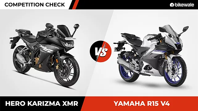 Hero Karizma XMR 210 vs Yamaha YZF R15: Competition Check Hero Karizma XMR 210 vs Yamaha YZF R15: Competition Check