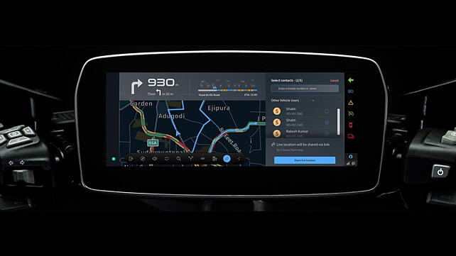 TVS X TFT Touchscreen Instrument Cluster