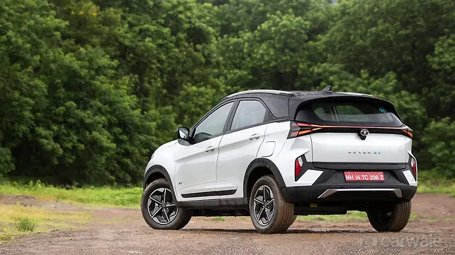 Tata Nexon EV Left Rear Three Quarter