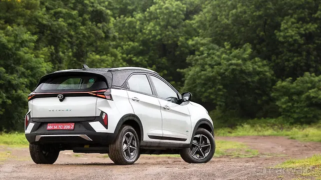 Tata Nexon EV Right Rear Three Quarter