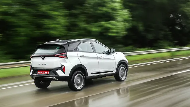 Tata Nexon EV Facelift Right Rear Three Quarter Tata Nexon EV Facelift Right Rear Three Quarter