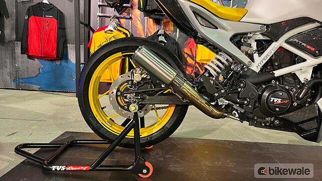 TVS Apache RTR 310 Silencer/Muffler