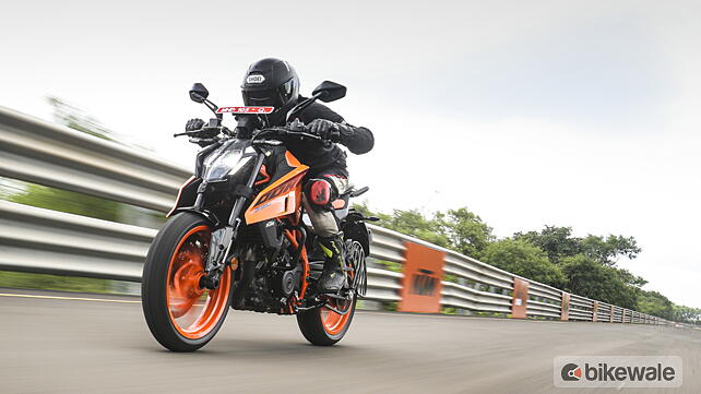 KTM 390 Duke Left Front Three Quarter