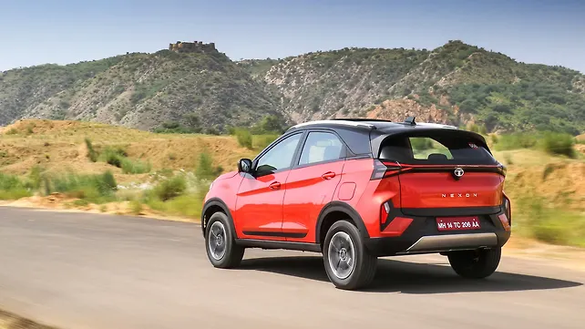 Tata Nexon Left Rear Three Quarter