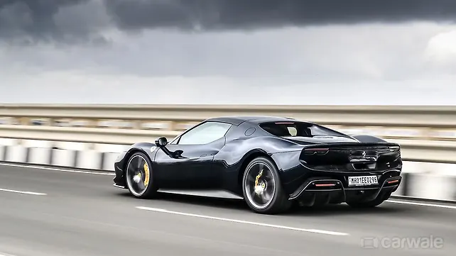 Ferrari 296 GTB Rear View Ferrari 296 GTB Rear View