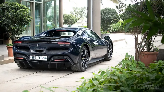 Ferrari 296 GTB Right Rear Three Quarter Ferrari 296 GTB Right Rear Three Quarter