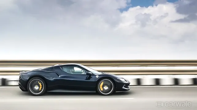 Ferrari 296 GTB Right Side View Ferrari 296 GTB Right Side View
