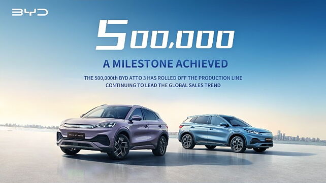 BYD rolls out 500,000th unit of Atto 3