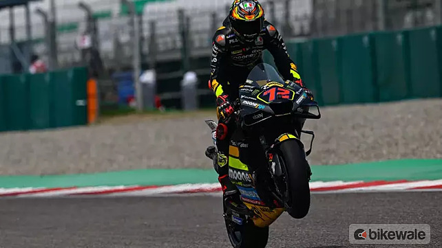 MotoGP Bharat 2023 Day 1 highlights: Luca Marini take pole in practice