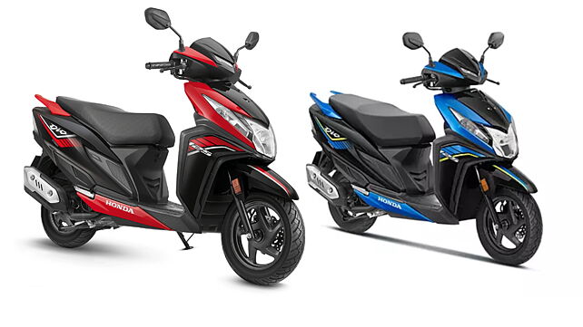 Honda Dio 125 offered in eight paint schemes