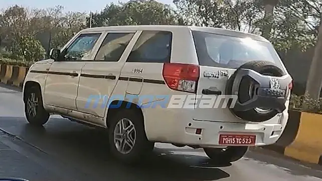 Mahindra Bolero Neo Left Rear Three Quarter Mahindra Bolero Neo Left Rear Three Quarter