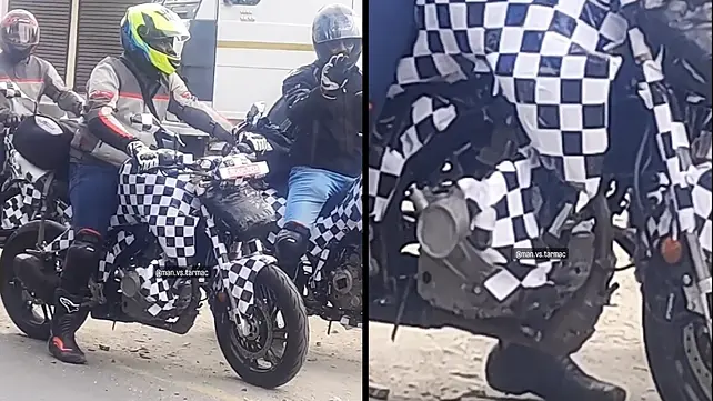 Bigger Hero Xtreme 440 spied testing alongside Xpulse 210