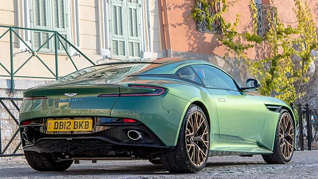 Aston Martin DB12 Right Rear Three Quarter Aston Martin DB12 Right Rear Three Quarter