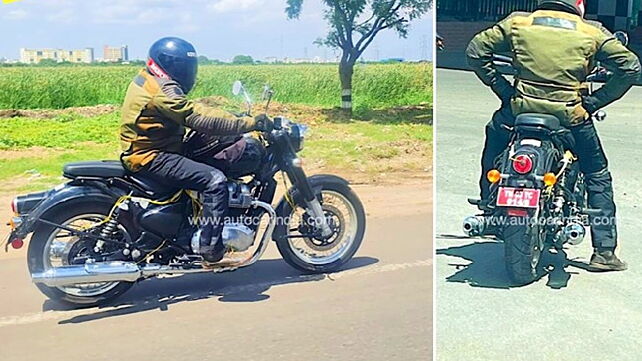 Royal Enfield Classic 650 test bike spotted 